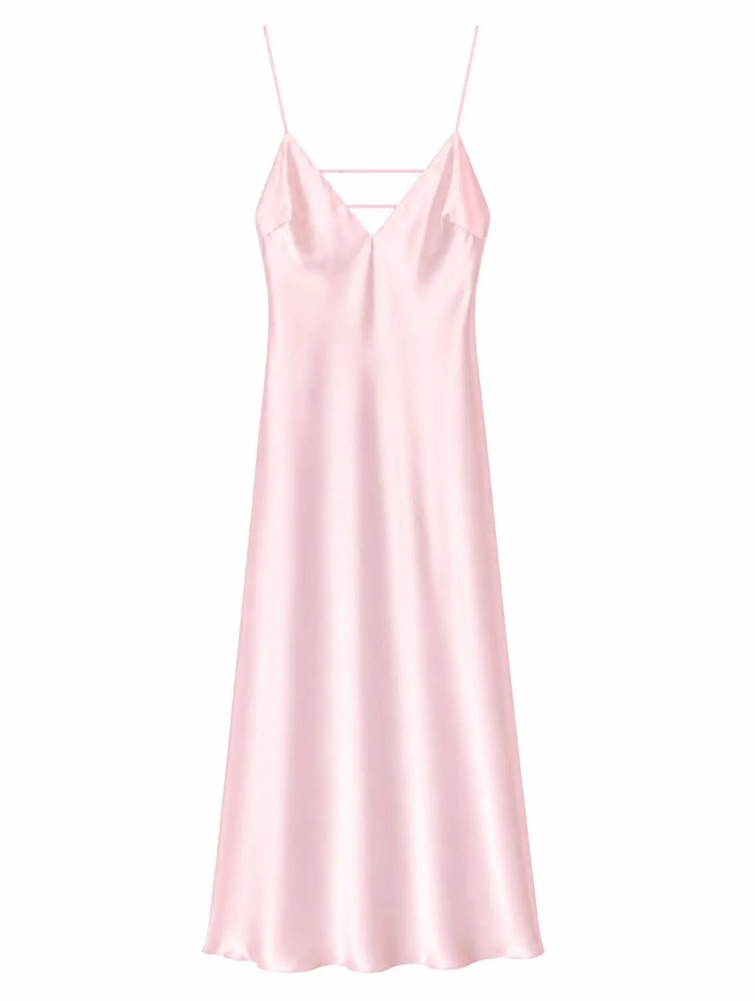 Sienna | Satin Backless Maxi Slip Dress