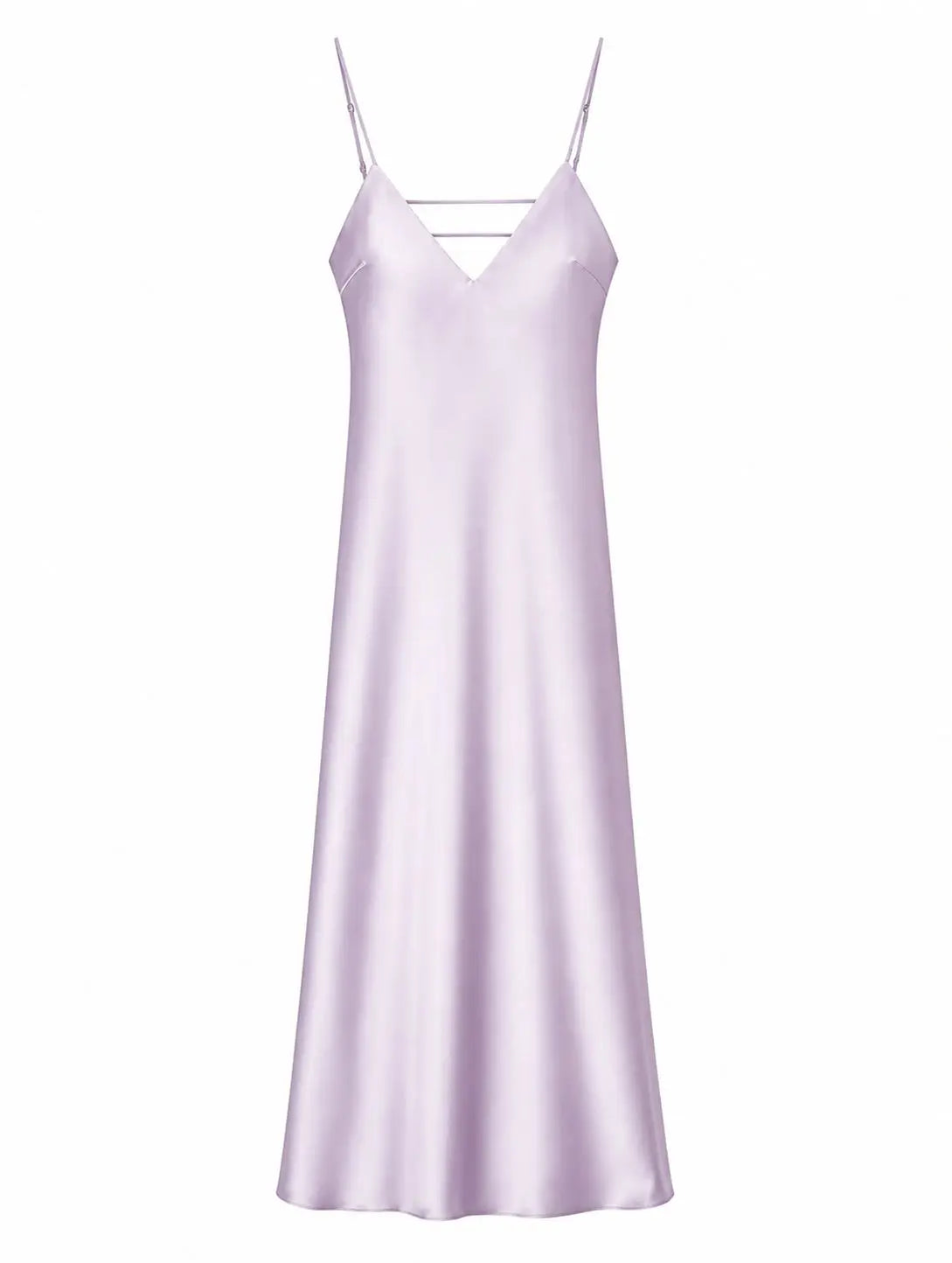 Sienna | Satin Backless Maxi Slip Dress