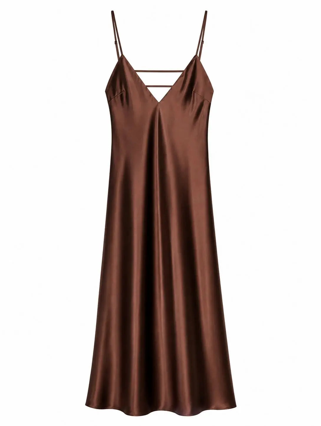 Sienna | Satin Backless Maxi Slip Dress