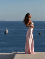 Sienna | Satin Backless Maxi Slip Dress