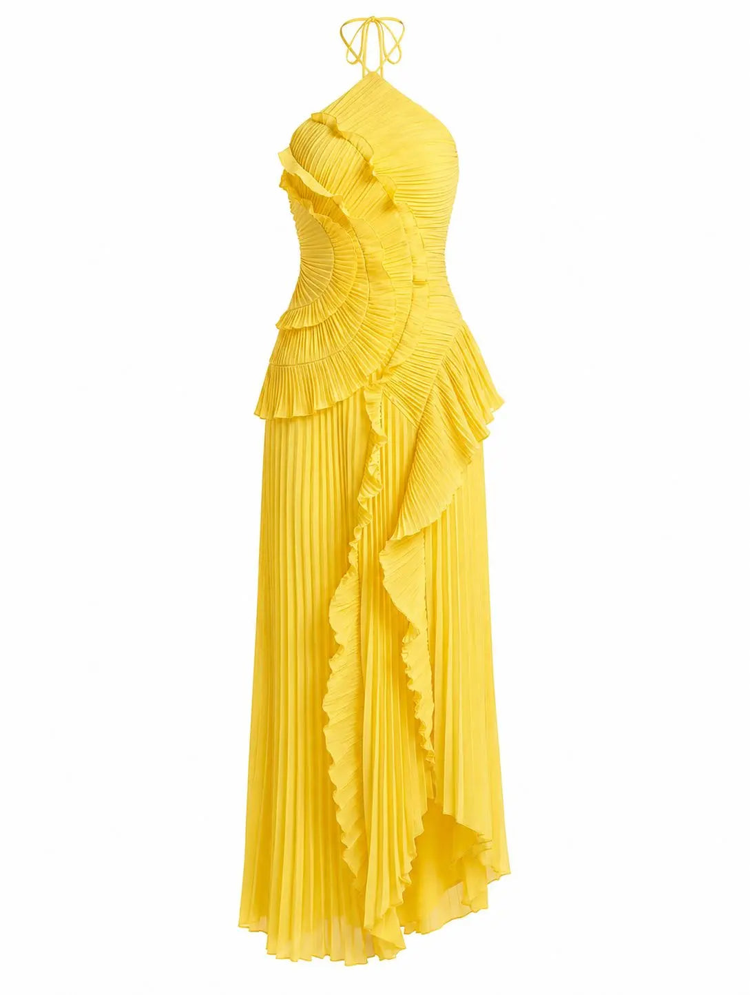 Ophelia | Strapless Backless Tassel Maxi Dress