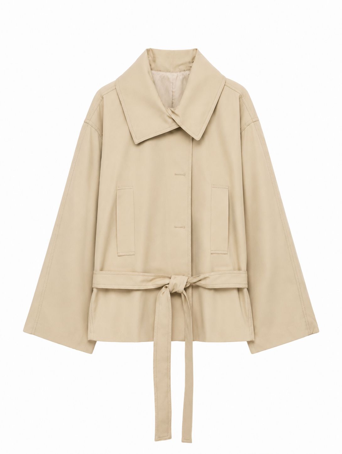 Aveline | Lace-Up Tailored Jacket & High-Waist Shorts Set